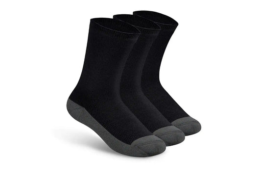 Extra Roomy Socks (Thick) - Charcoal