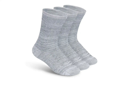 Extra Roomy Socks (Thick) - Gray